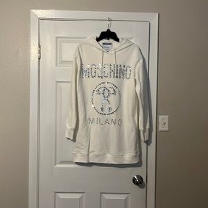 New Authentic Moschino embellished sweater